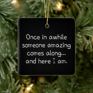 Ornamento De Cerâmica Garota engraçada