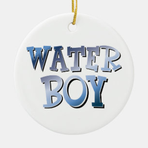 Ornamento De Cerâmica Garoto da Água