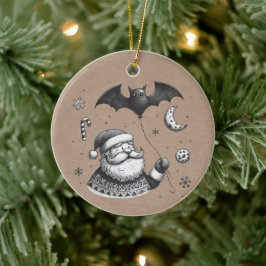 Ornamento De Cerâmica Garras de Papai Noel