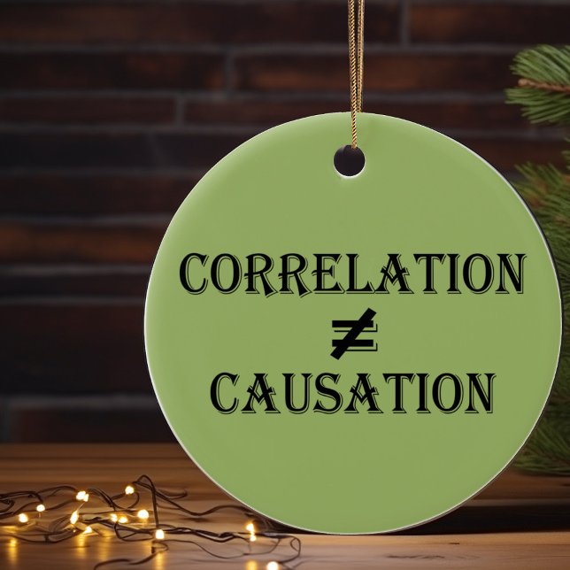 Ornamento De Cerâmica Geeky Scientist (Criador carregado)