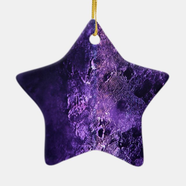 Ornamento De Cerâmica Gelo - Glacial - Incrível! (Verso)