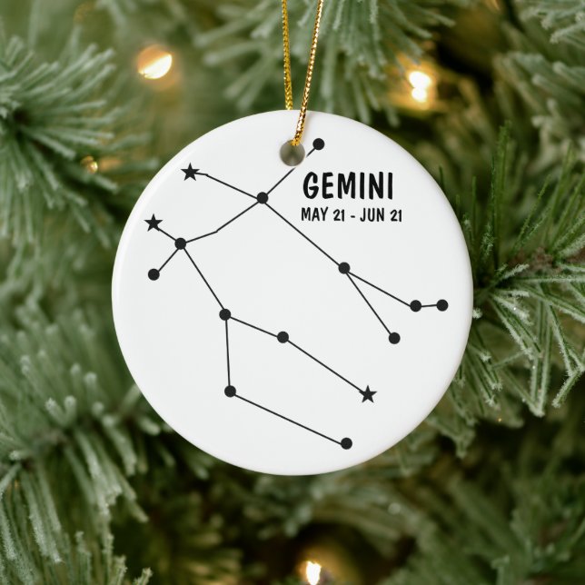 Ornamento De Cerâmica Gemini Ornament (Árvore)