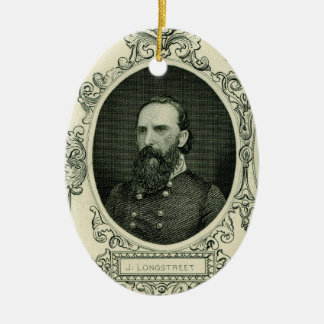 Ornamento De Cerâmica Gen. James Longstreet