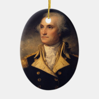 Ornamento De Cerâmica General George Washington