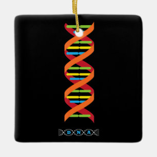 Ornamento De Cerâmica genes dos professores de ciências da biologia dna