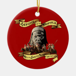 Ornamento De Cerâmica Genghis e os Mongols: Mate ou conquiste a excursã