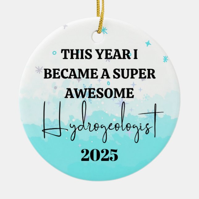 Ornamento De Cerâmica Geólogo (Frente)