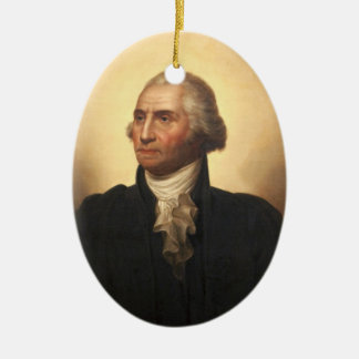 Ornamento De Cerâmica George Washington