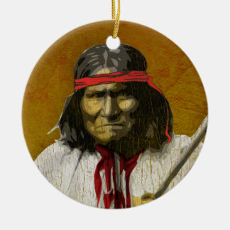 Ornamento De Cerâmica Geronimo