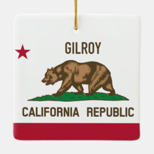 Ornamento De Cerâmica Gilroy CA