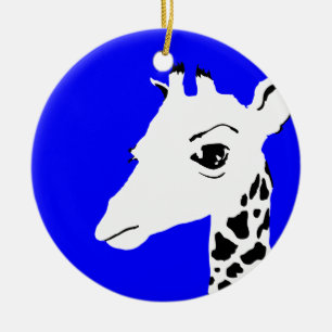 Ornamento De Cerâmica girafa