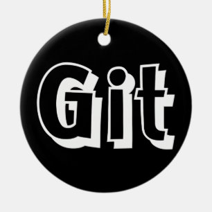 Ornamento De Cerâmica Git