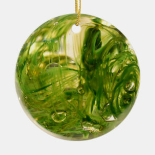 Ornamento De Cerâmica Globo da alga
