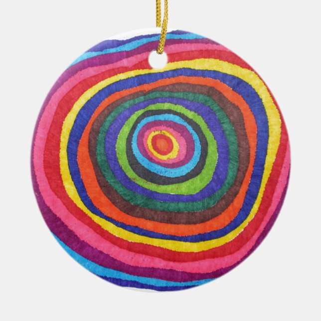 Ornamento De Cerâmica Globo ocular (Frente)