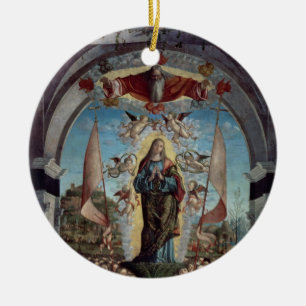 Ornamento De Cerâmica Glorificação de St Ursula e de seus companheiros