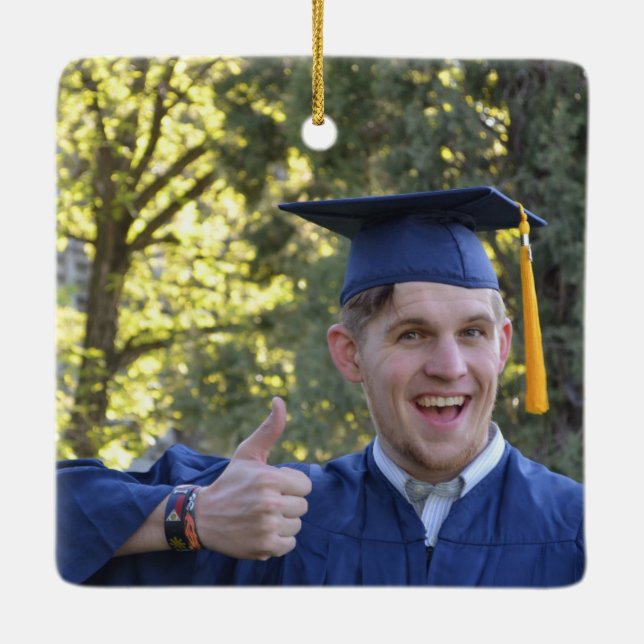 Ornamento De Cerâmica Graduação ao longo dos anos (Verso)