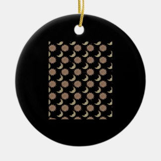 Ornamento De Cerâmica Gráfico das Nuvens de Whimsigoth