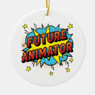Ornamento De Cerâmica Gráficos de Movimento de Animação do Futuro Animad
