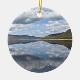 Ornamento De Cerâmica Grampians Refletidos