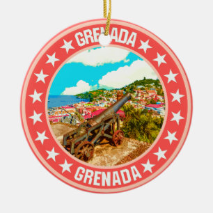 Ornamento De Cerâmica Granada