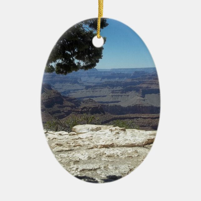 Ornamento De Cerâmica Grand Canyon (Frente)