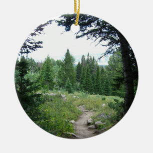 Ornamento De Cerâmica Grand Teton Trail