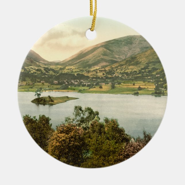 Ornamento De Cerâmica Grasmere III, distrito do lago, Cumbria, (Frente)