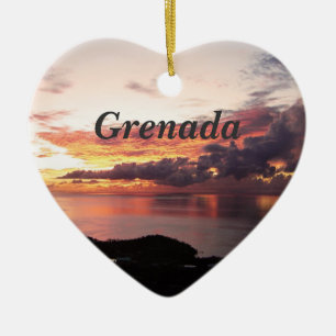 Ornamento De Cerâmica Grenada