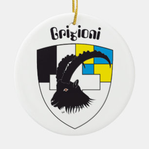 Ornamento De Cerâmica Grigioni Svizzera alfaia