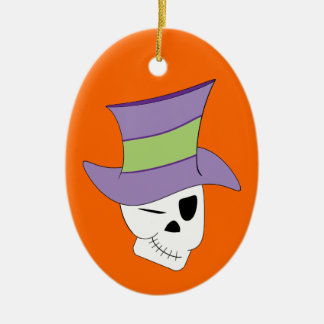 Ornamento De Cerâmica Grim Dandy