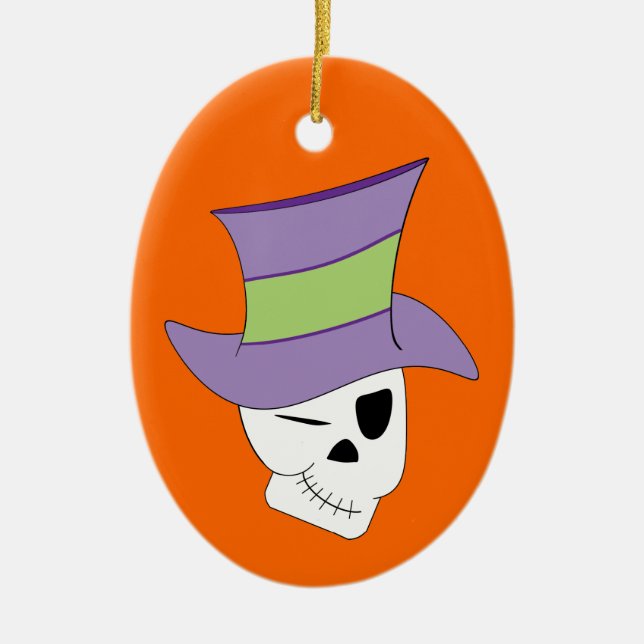 Ornamento De Cerâmica Grim Dandy (Frente)