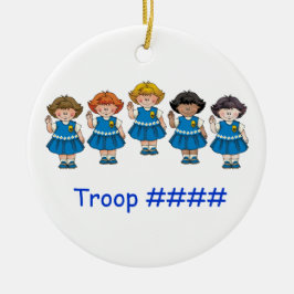 Ornamento De Cerâmica Grupo da margarida