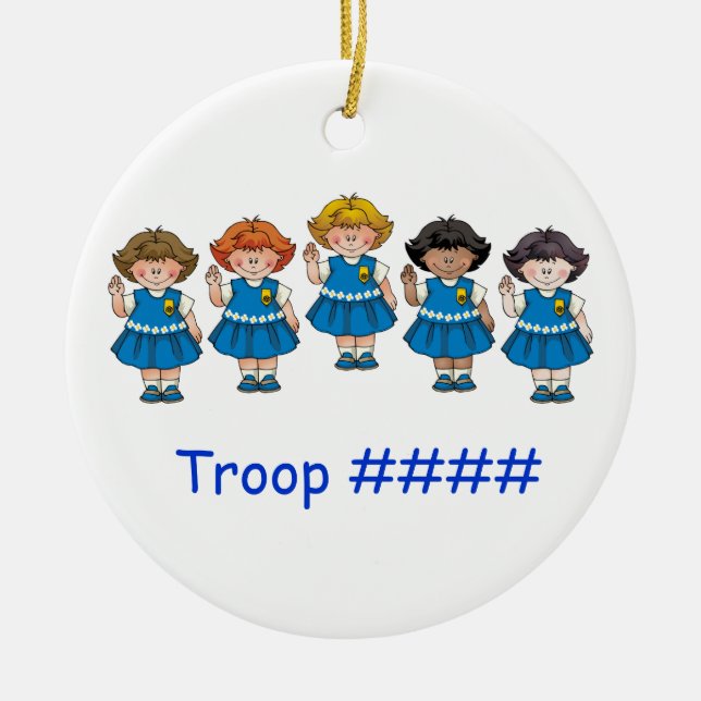 Ornamento De Cerâmica Grupo da margarida (Frente)