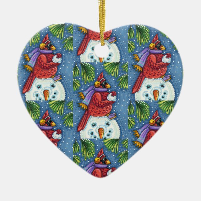 ORNAMENTO DE CERÂMICA GUARDA CARDINHEIRA, GRITO DE NATAL (Frente)