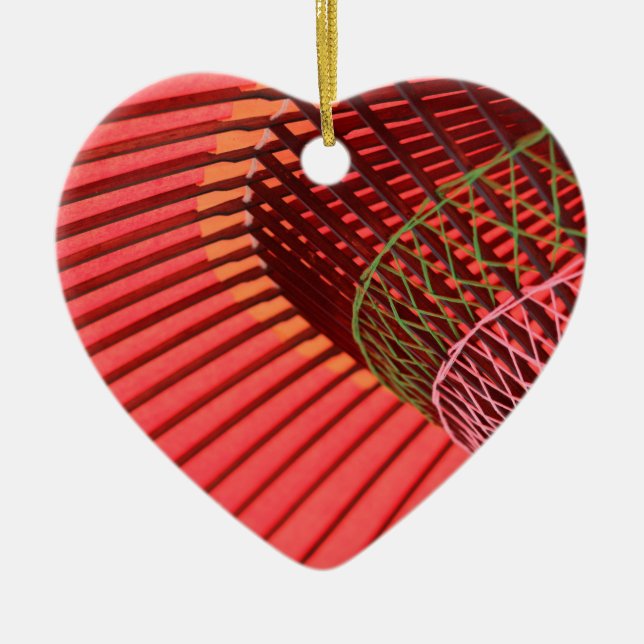 Ornamento De Cerâmica Guarda-chuvas japoneses (Frente)