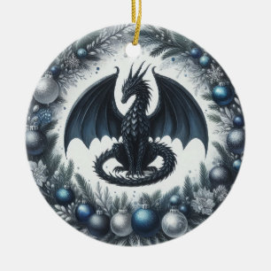 Ornamento De Cerâmica Guardião de Inverno da Coroa