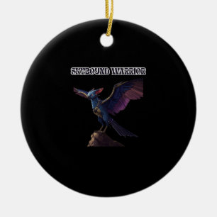 Ornamento De Cerâmica Guerreiro Celestial – Avatar Ikran de Pandora