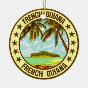 Ornamento De Cerâmica Guiana Francesa
