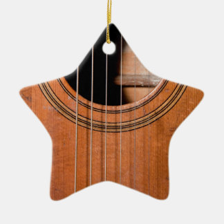 Ornamento De Cerâmica Guitarra rústica