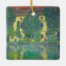 Ornamento De Cerâmica Gustav Klimt - Schloss Kammer am Attersee III