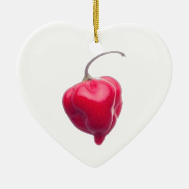 Ornamento De Cerâmica habanero (Frente)