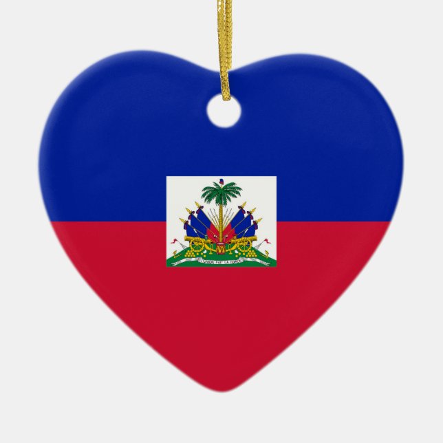 ORNAMENTO DE CERÂMICA HAITI (Frente)