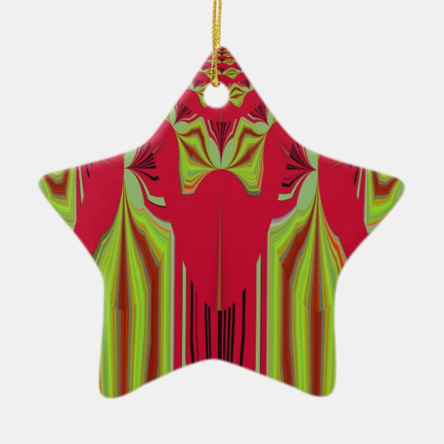 Ornamento De Cerâmica Hakuna Matata design (Frente)