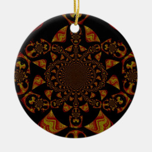 Ornamento De Cerâmica Hakuna Matata Gift Black Jamaica Pop Art.