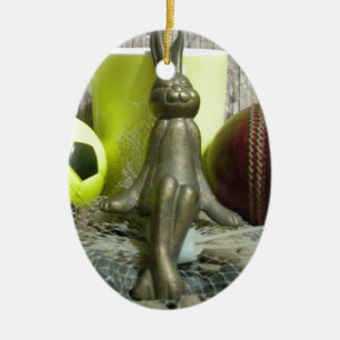 Ornamento De Cerâmica Hakuna Matata Rabbit Refrigeração.png