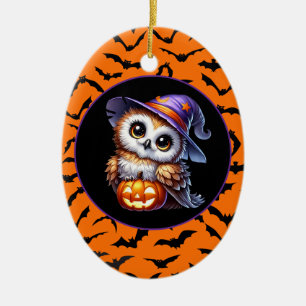 Ornamento De Cerâmica Halloween