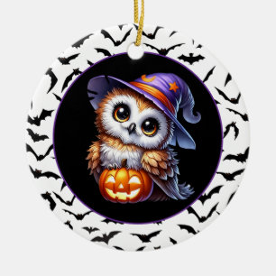 Ornamento De Cerâmica Halloween