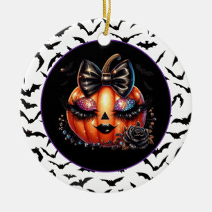 Ornamento De Cerâmica Halloween