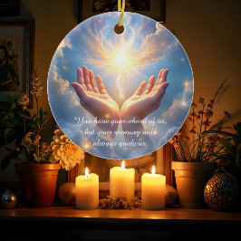 Ornamento De Cerâmica Hands Set the Soul Free, sympathy 