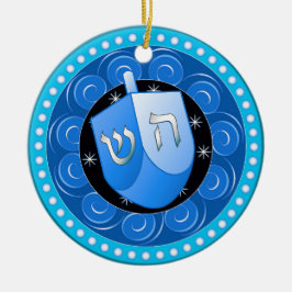 Ornamento De Cerâmica Hanukkah